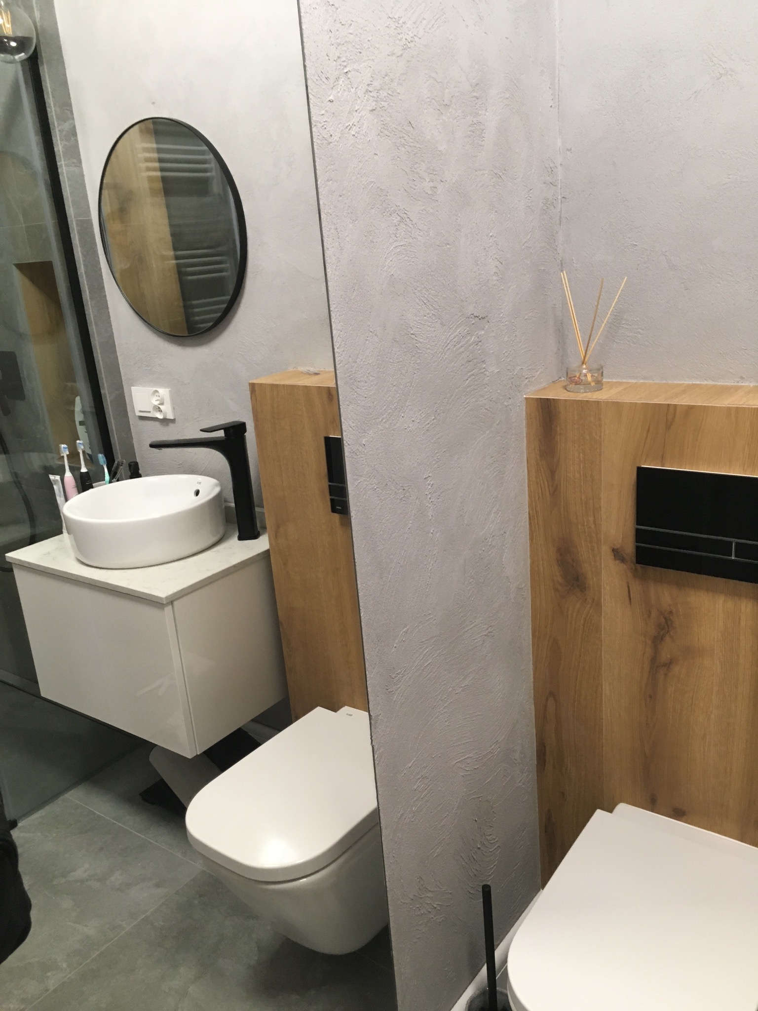 Łazienka pod klucz - Mikro Beton zamiast płytek