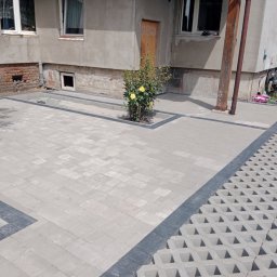 Układanie kostki brukowej Żmigród 2