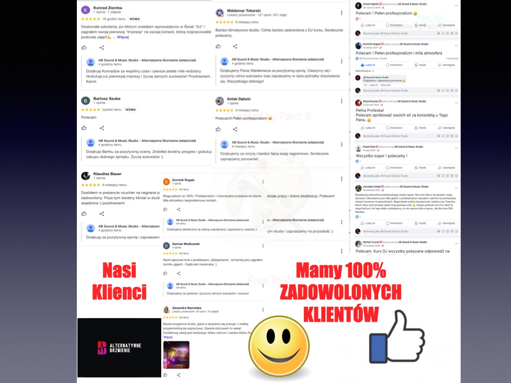 Opinie naszych klientów na google