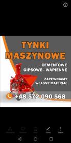 Firma Tynkarska Czop - Tynki maszynowe Sieniawa