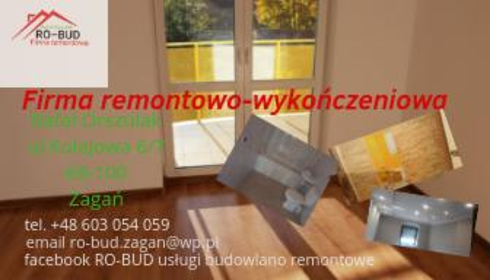 RO-BUD Rafał Orszulak - Firma remontowa Żagań