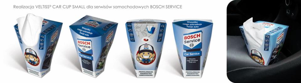 Chusteczki higieniczne Car Cup Small dla BOSCH