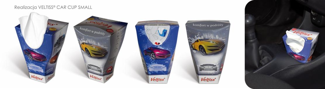Chusteczki higieniczne Car Cup Small
