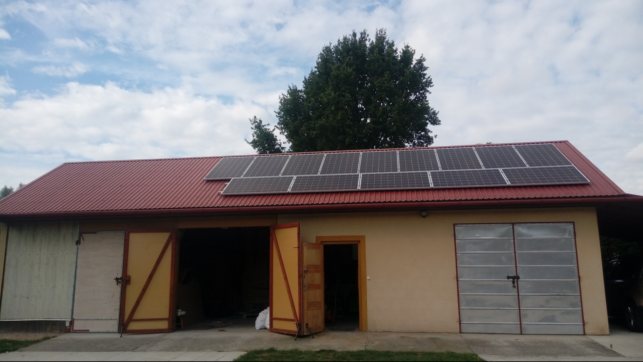 Instalacja o mocy 4.48kW