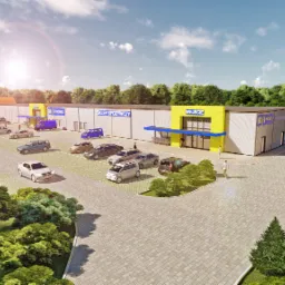 Projekt 2 marketów w Gorzowie Wlkp. fot.2