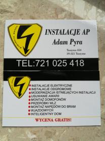 INSTAL AD Adam Pyra - Elektryk Tuszyma