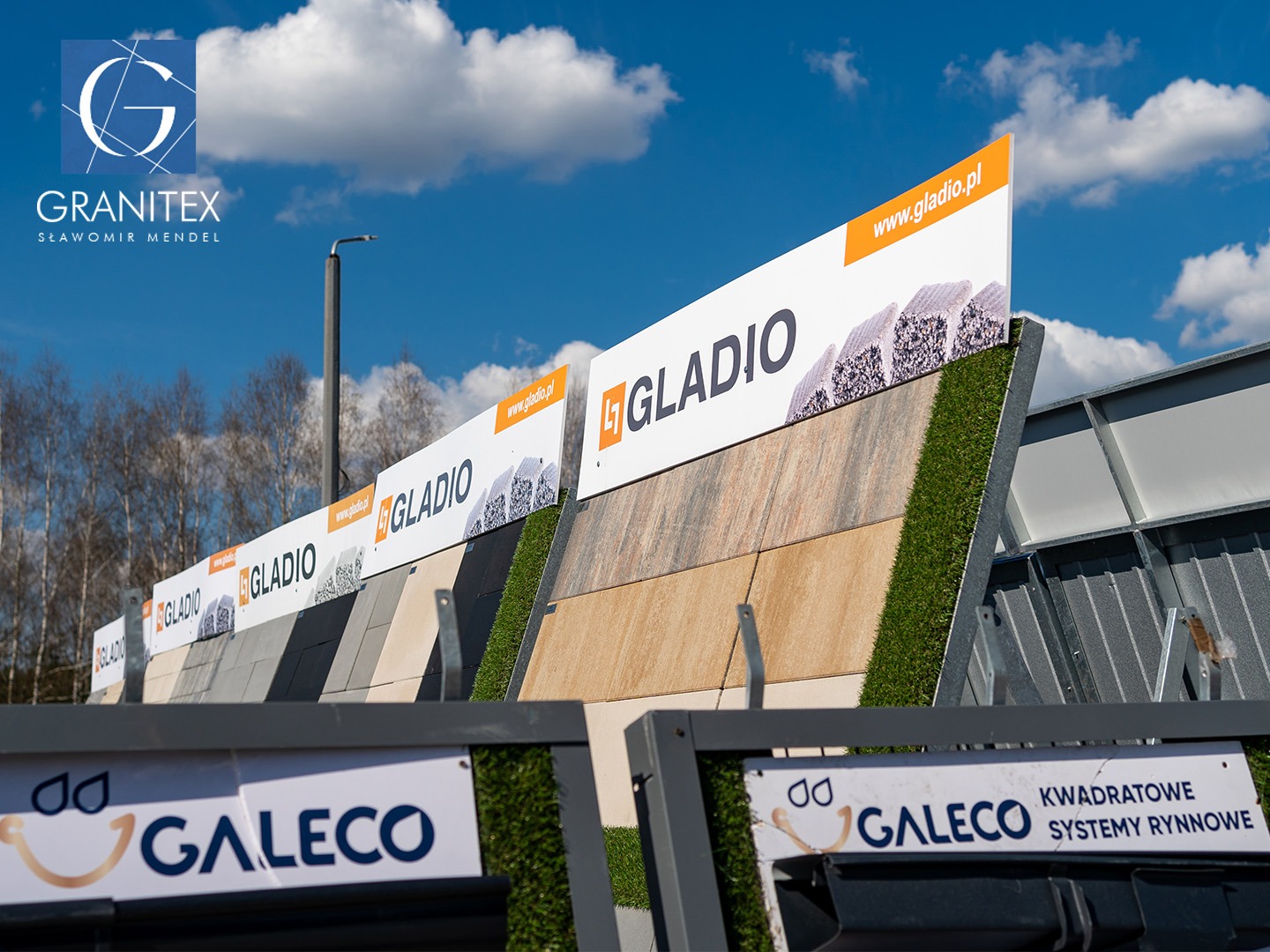 Showroom GRANITEX Największy wybór kostki brukowej i granitowej. Grudzeń Kolonia 25B; 26-332 Sławno