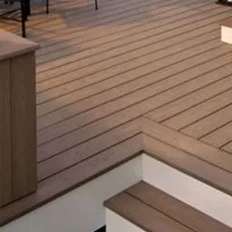 Jeden z tarasów wykonanych w Szwecji