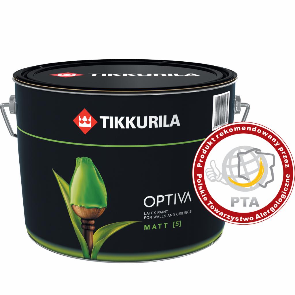 Farba Tikkurila Optiva 5 matt 9l