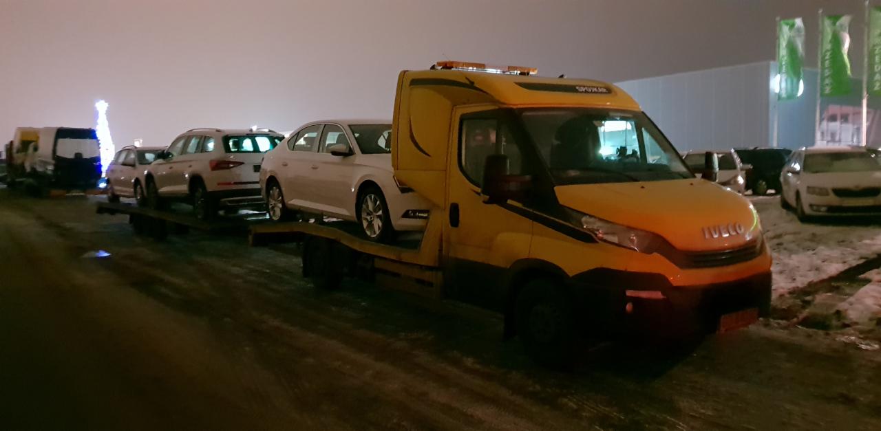 Transport samochodów nowych Diler - Diler