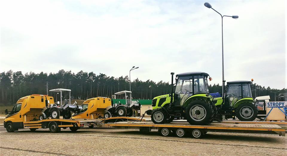 Transport sprzętu rolniczego