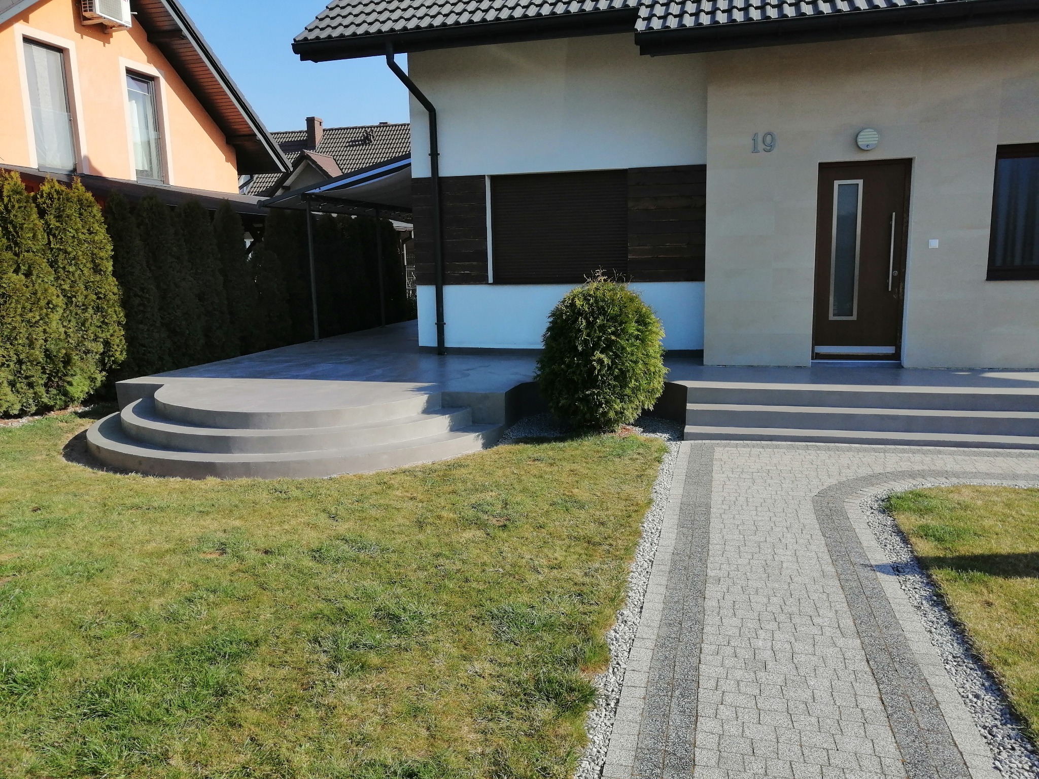 Taras z mikrocementu Creativo Bautech