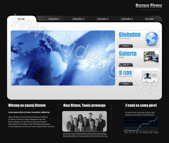 TJ-Design Tworzenie Stron / Sprzedaż Szablonów Internetowych