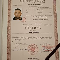 Andrzej Kuśnierz Uslugi Remontowo Budowlane - Profesjonalne Usługi Malarskie Myślenice