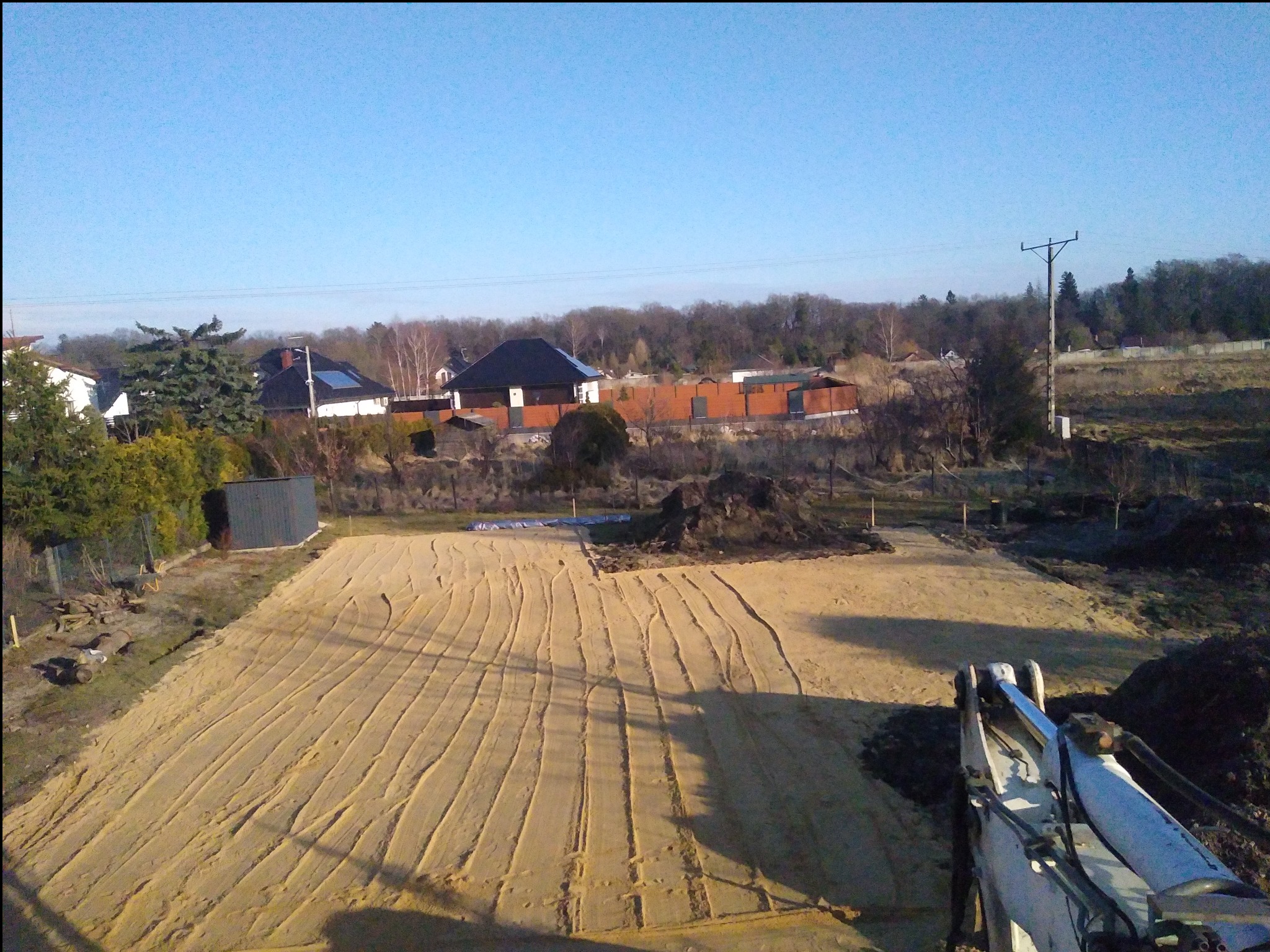 Wymiana gruntu pod płytę fundamentowa