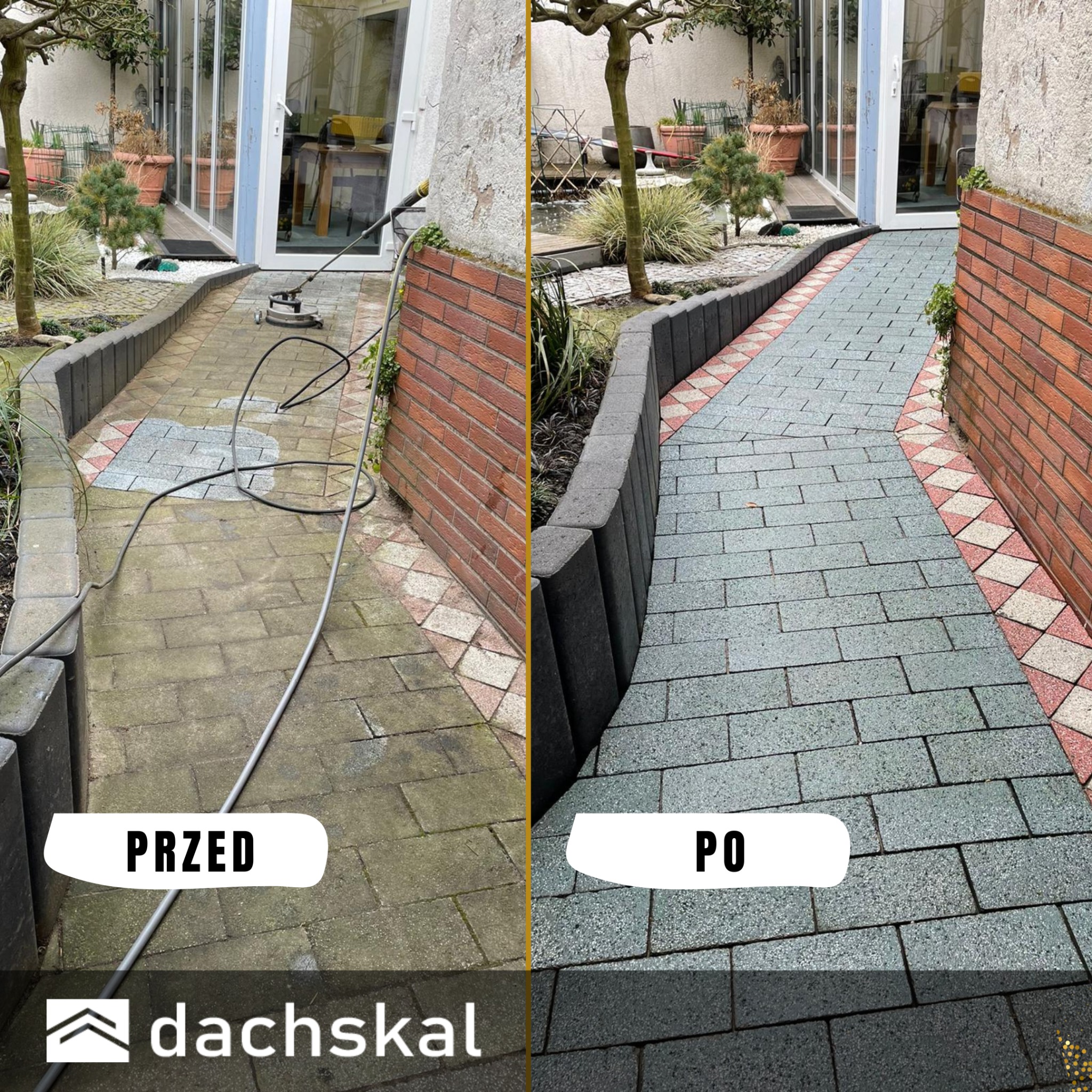 ✅Mycie kostki brukowej