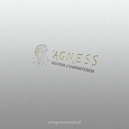 Logo zaprojektowane dla firmy AGNESS