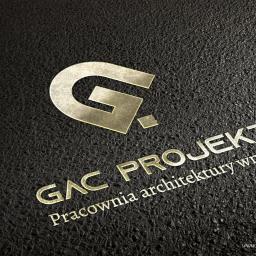Logo zaprojektowane dla firmy Gac Projekt.