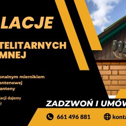Instalacje anten Siemiatycze i okolice. Tel 661496881