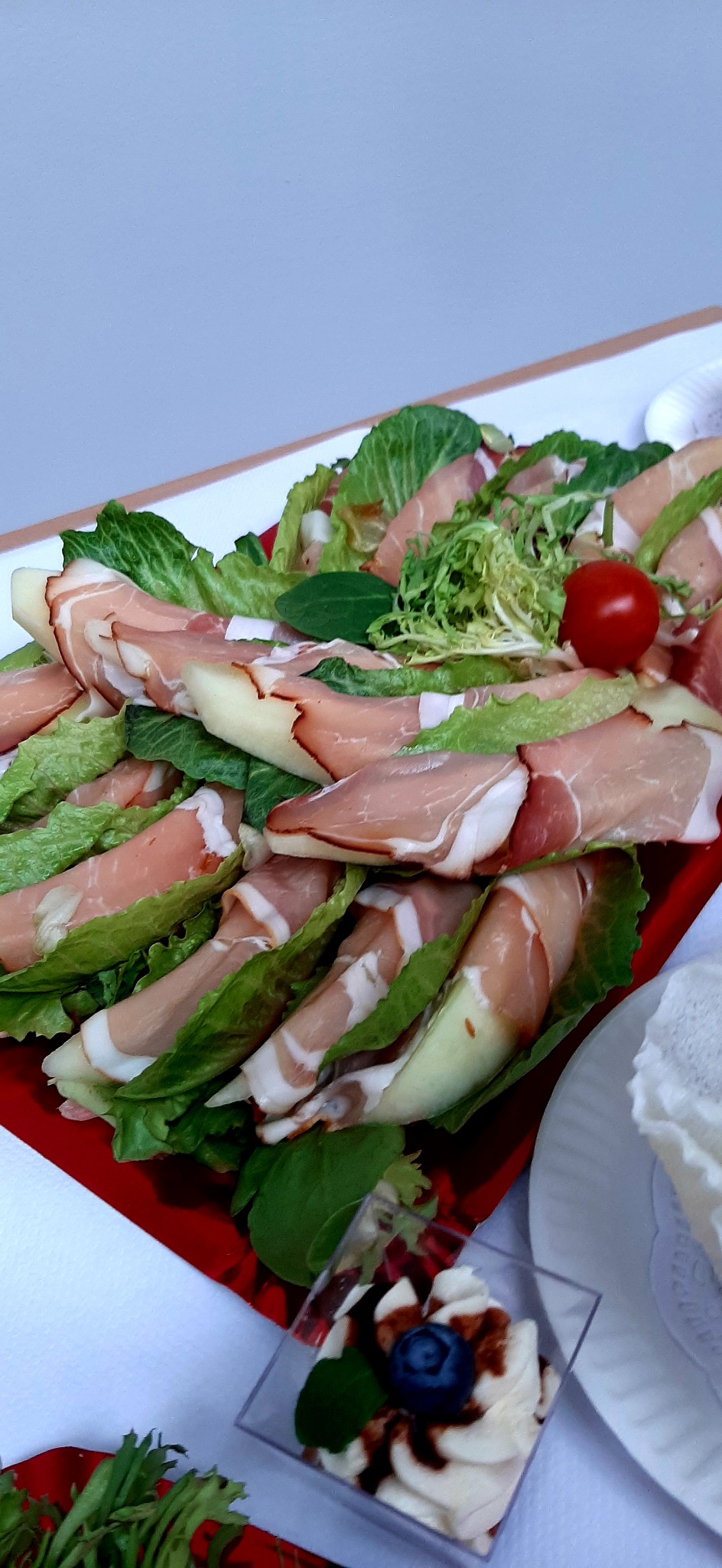 Melon w szynce parmeńskiej