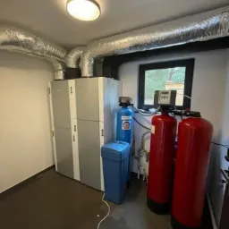 Pompa ciepła Flexit EcoNordic WH4, uzdatnianie dobrane do badań wody firmy AquaSoft