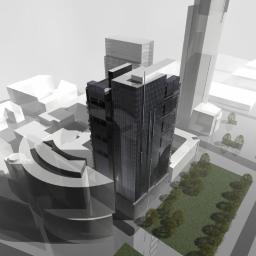 Projekt koncepcyjny dla inwestora prywatnego - zagospodarowanie terenu przy ul. Ogrodowej