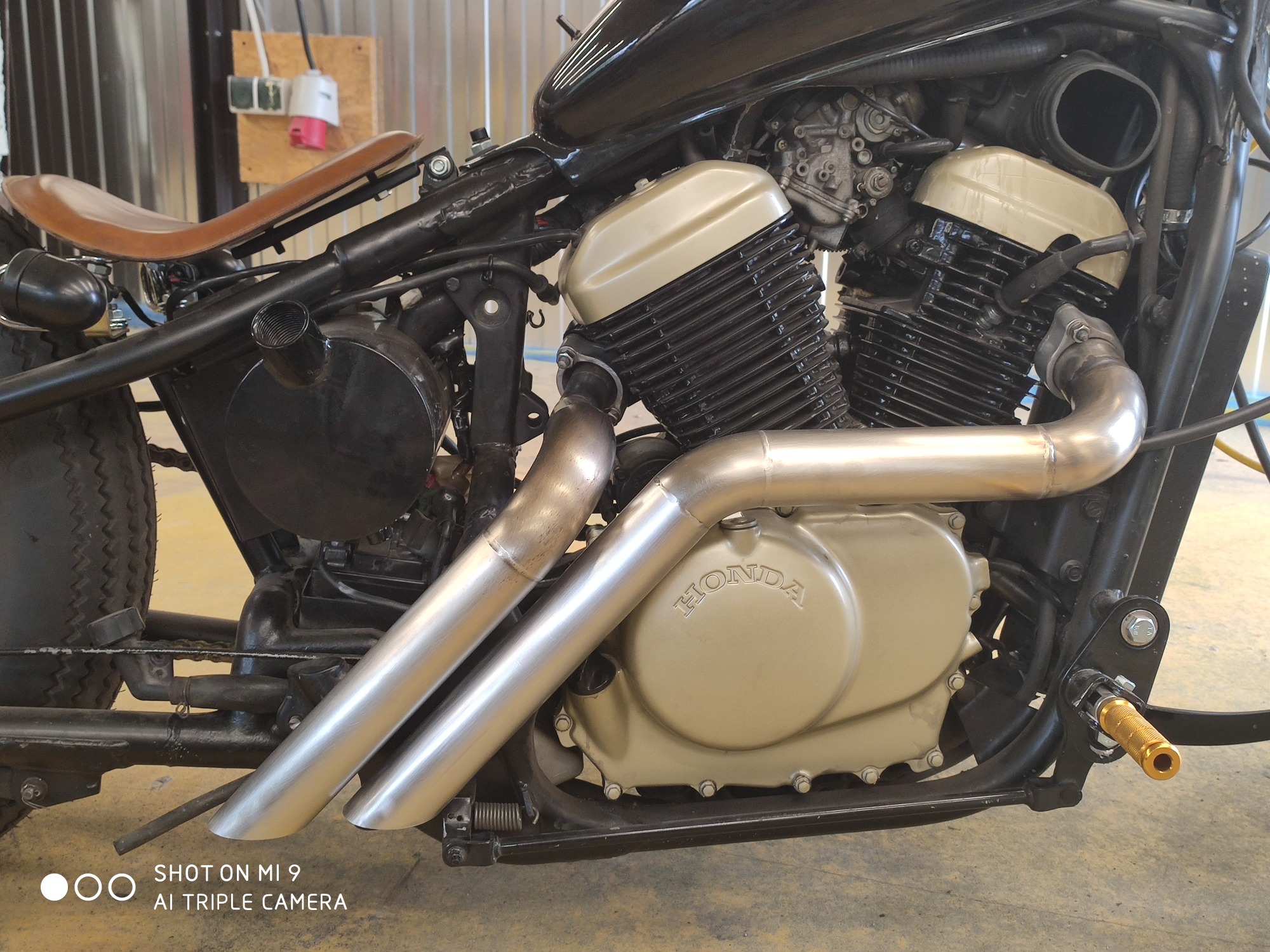 Przerobienie tłumika końcowego.