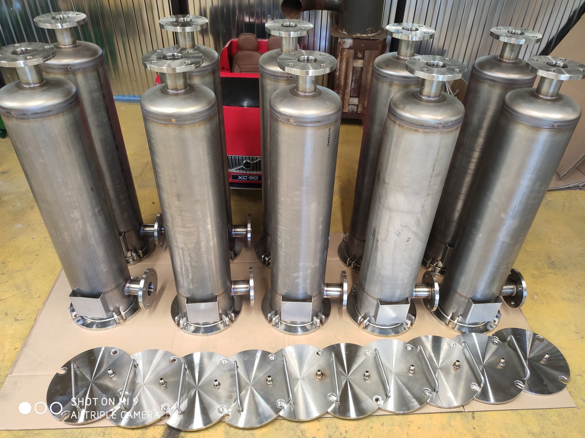 Obudowy filtrów workowych