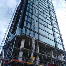 Montaż fasady aluminiowej Schuco