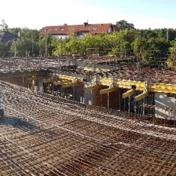 Strop żelbetowy monolit