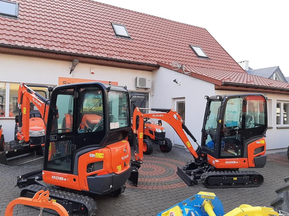 Minikoparki Kubota Nowe