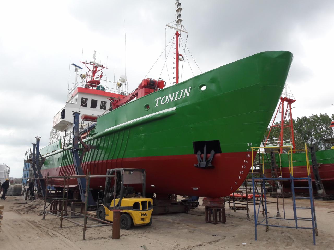 Piaskowanie i malowanie hydrodynamiczne statków