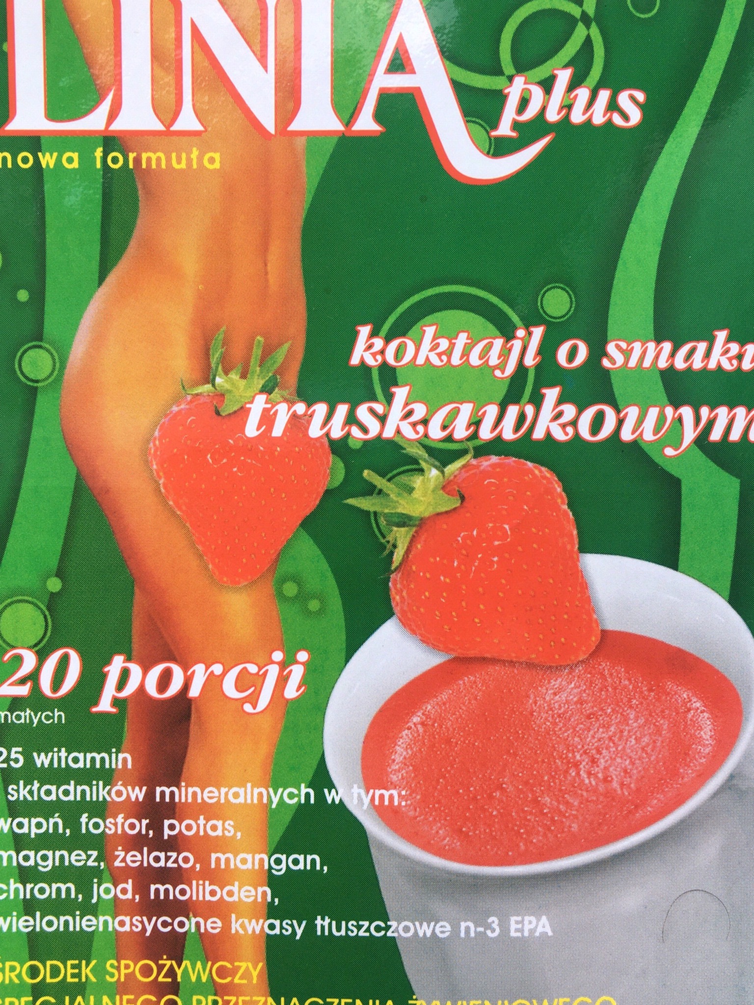 Polski koktajlodchudzający z witaminami i minerałami