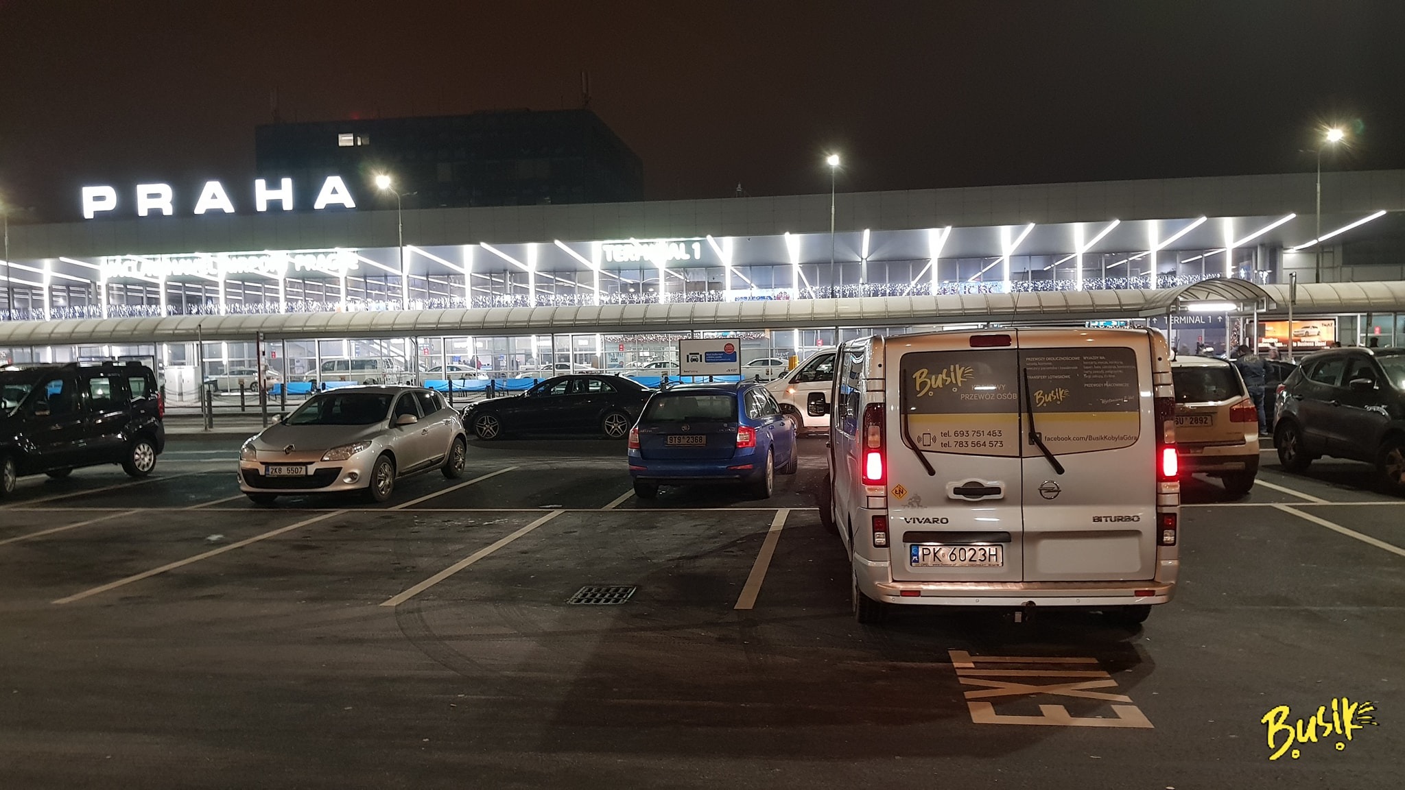 Praga - Odbiór z lotniska