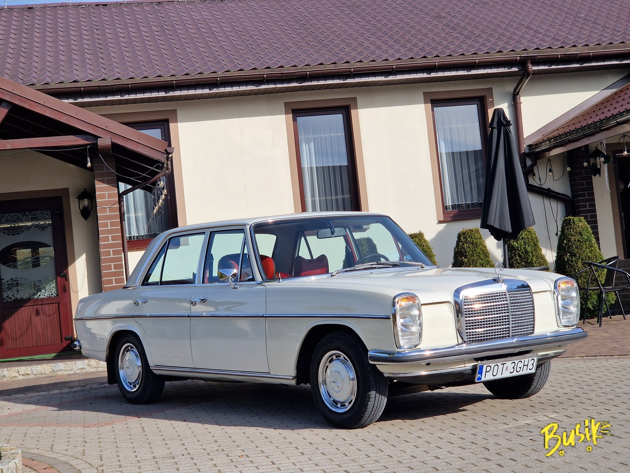 Klasyk nie tylko na śluby - przewóz z okazji 45 rocznicy ślubu ( Niespodzianka dla solenizantów ).