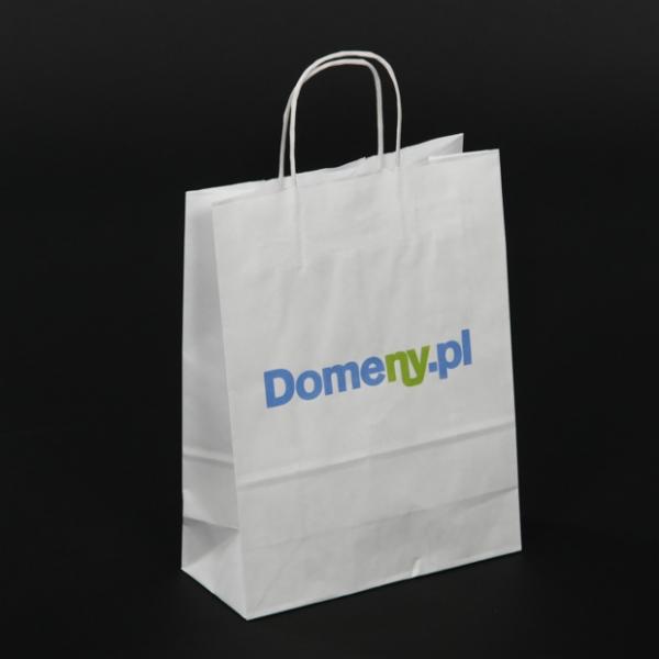 torba papierowa LUX z zadrukiem