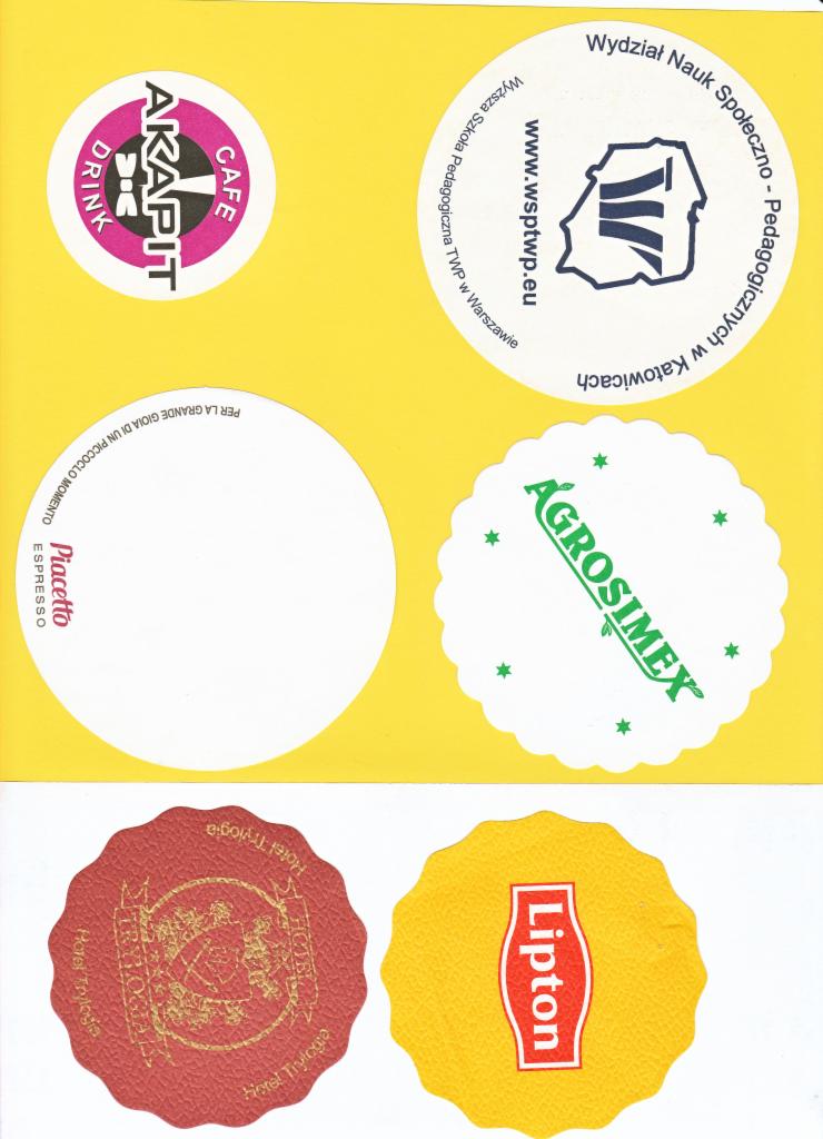 rozetki z papieru offsetowego