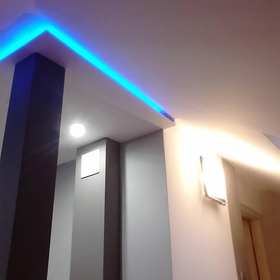 montaż oświetlenia led