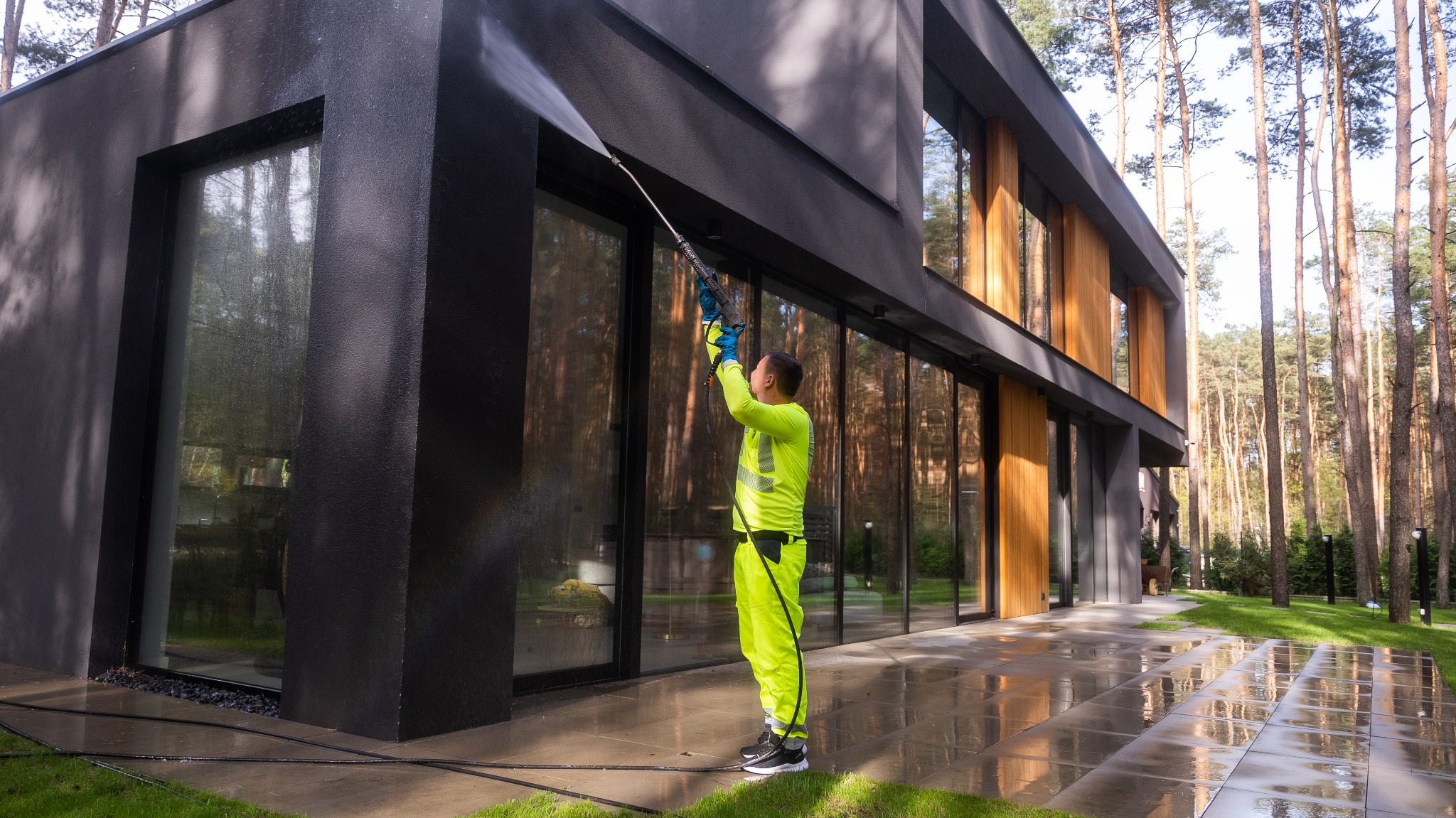 Czyszczenie elewacji