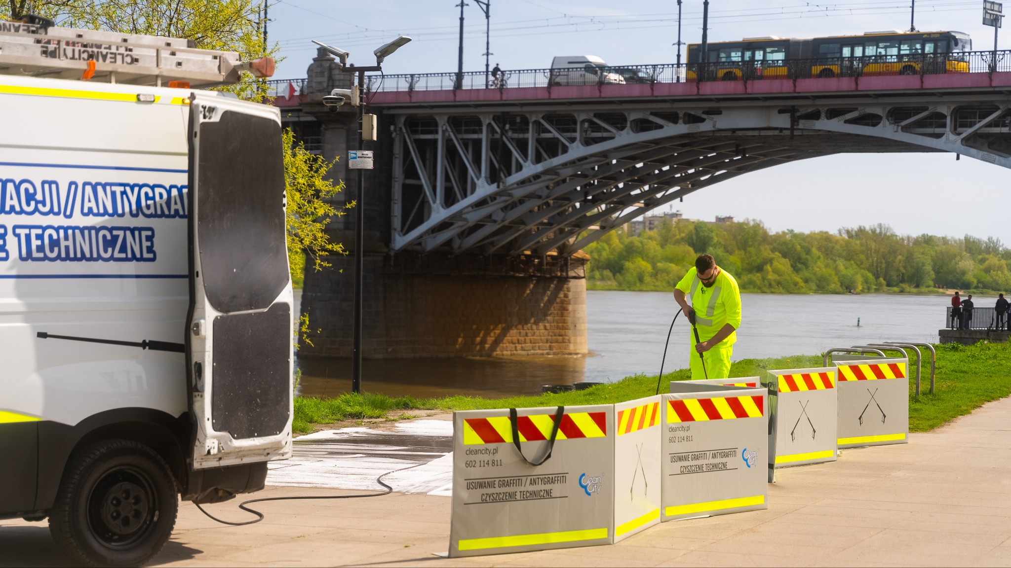 Czyszczenie powierzchni poziomych