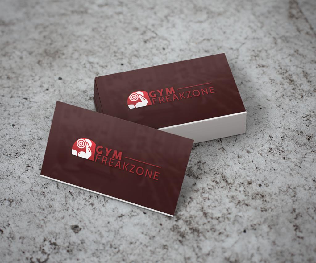 GymFreakzone - Projekt wizytówek