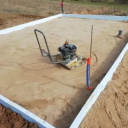 Płyta pod domek letniskowy