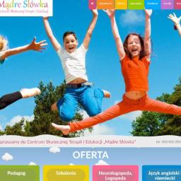 Strona internetowa www.MadreSlowka.pl