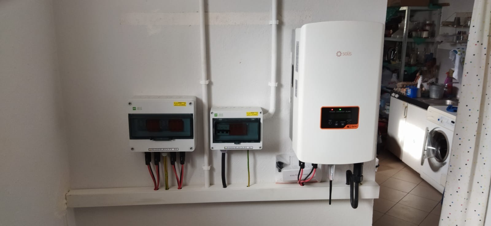 Tak nasza instalacja wygląda od środka.