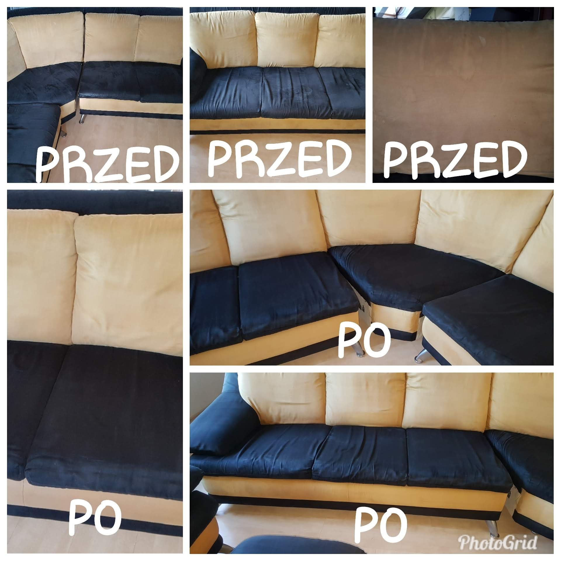 Czyszczenie tapicerki, kanap itp