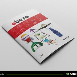 Projekt i druk katalogów dla firmy Abero