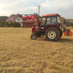 Koszenie trawy Wola filipowska 1