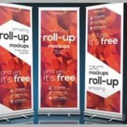 Rollupy. Banery rozwijane z kasetki. Druk na materiałach premium.