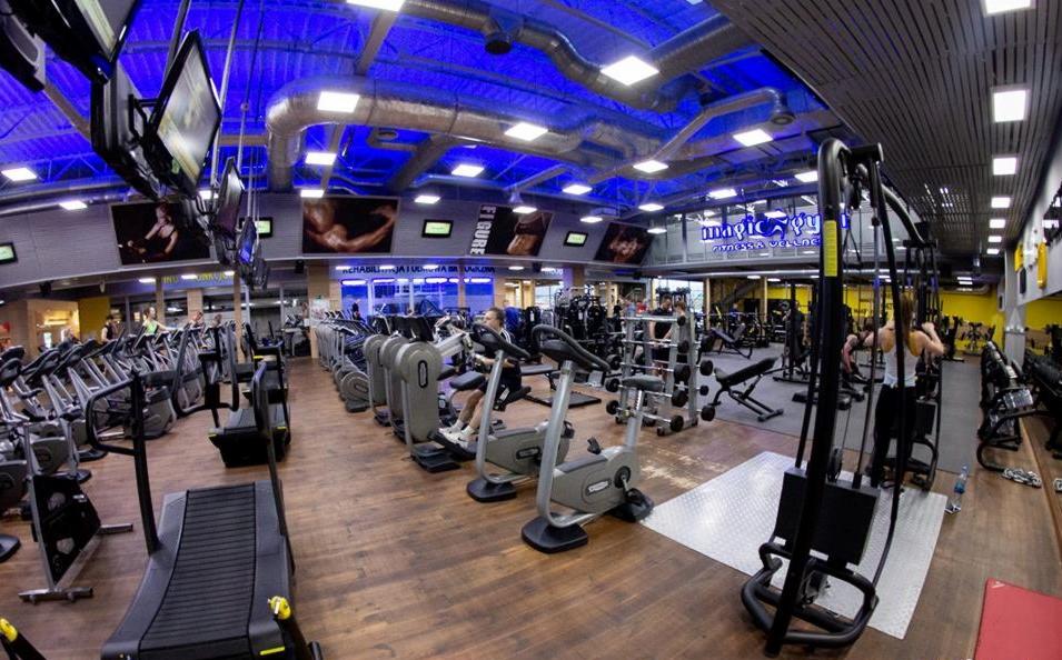 Zrealizowany projekt - Oświetlenie Klub Fitness