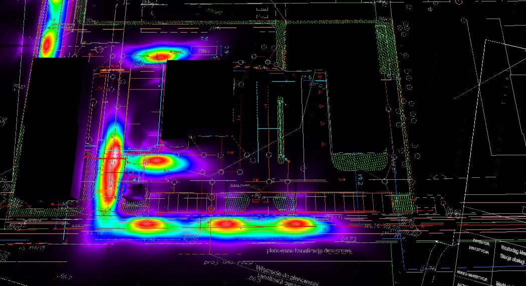 Przykładowy projekt oświetlenia zewnętrznego wizualizacja